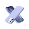 Apple iPhone 12 Kılıf Nano içi Kadife Silikon - Lila
