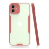 Apple iPhone 12 Kılıf Platin Silikon - Pembe