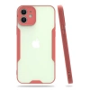 Apple iPhone 12 Kılıf Platin Silikon - Pembe