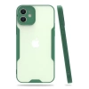 Apple iPhone 12 Kılıf Platin Silikon - Yeşil