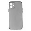 Apple iPhone 12 Kılıf PP Ultra İnce Kapak - Gri