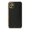 Apple iPhone 12 Kılıf Volet Silikon - Siyah