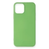 Apple iPhone 12 Mini Kılıf First Silikon - Yeşil