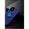 Apple iPhone 12 Mini Kılıf Range Yüzüklü Silikon - Mavi