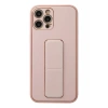 Apple iPhone 12 Pro Kılıf Coco Deri Standlı Kapak - Pembe