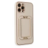 Apple iPhone 12 Pro Kılıf Coco Elit Kapak - Gold