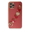 Apple iPhone 12 Pro Kılıf Esila Silikon - Kırmızı