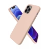 Apple iPhone 12 Pro Kılıf First Silikon - Pudra