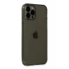 Apple iPhone 12 Pro Kılıf Fly Lens Silikon - Siyah