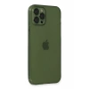Apple iPhone 12 Pro Kılıf Fly Lens Silikon - Yeşil