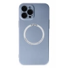 Apple iPhone 12 Pro Kılıf Jack Magneticsafe Lens Silikon - Sierra Blue