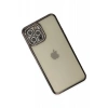 Apple iPhone 12 Pro Kılıf Joke Taşlı Silikon - Siyah