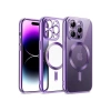 Apple iPhone 12 Pro Kılıf Kross Magneticsafe Kapak - Mor