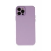 Apple iPhone 12 Pro Kılıf Lansman Glass Kapak - Lila