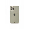 Apple iPhone 12 Pro Kılıf Liva Taşlı Silikon - Beyaz