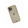 Apple iPhone 12 Pro Kılıf Liva Taşlı Silikon - Pembe