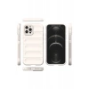 Apple iPhone 12 Pro Kılıf Optimum Silikon - Krem