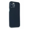 Apple iPhone 12 Pro Kılıf PP Ultra İnce Kapak - Mavi