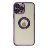 Apple iPhone 12 Pro Kılıf Slot Silikon - Mor