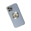 Apple iPhone 12 Pro Kılıf Store Silikon - Sierra Blue