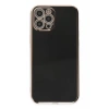 Apple iPhone 12 Pro Kılıf Volet Silikon - Siyah