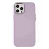 Apple iPhone 12 Pro Max Kılıf Asya Deri Silikon - Lila