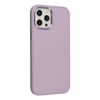 Apple iPhone 12 Pro Max Kılıf Asya Deri Silikon - Lila
