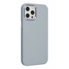 Apple iPhone 12 Pro Max Kılıf Asya Deri Silikon - Sierra Blue