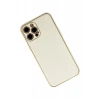 Apple iPhone 12 Pro Max Kılıf Coco Karbon Silikon - Beyaz