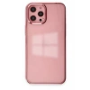 Apple iPhone 12 Pro Max Kılıf Element Silikon - Pembe