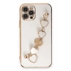 Apple iPhone 12 Pro Max Kılıf Esila Silikon - Beyaz