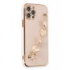 Apple iPhone 12 Pro Max Kılıf Esila Silikon - Pudra