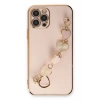 Apple iPhone 12 Pro Max Kılıf Esila Silikon - Pudra