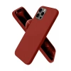 Apple iPhone 12 Pro Max Kılıf First Silikon - Bordo