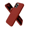 Apple iPhone 12 Pro Max Kılıf First Silikon - Bordo