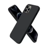 Apple iPhone 12 Pro Max Kılıf First Silikon - Siyah