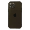 Apple iPhone 12 Pro Max Kılıf Fly Lens Silikon - Siyah