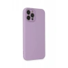Apple iPhone 12 Pro Max Kılıf Lansman Glass Kapak - Lila