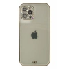 Apple iPhone 12 Pro Max Kılıf Liva Taşlı Silikon - Beyaz