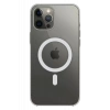 Apple iPhone 12 Pro Max Kılıf Magneticsafe Şeffaf Silikon - Şeffaf