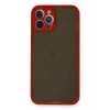 Apple iPhone 12 Pro Max Kılıf Montreal Silikon Kapak - Kırmızı