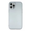 Apple iPhone 12 Pro Max Kılıf Nano içi Kadife Silikon - Sky Blue