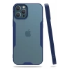 Apple iPhone 12 Pro Max Kılıf Platin Silikon - Lacivert
