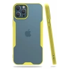Apple iPhone 12 Pro Max Kılıf Platin Silikon - Sarı
