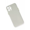 Apple iPhone 12 Pro Max Kılıf PP Ultra İnce Kapak - Beyaz