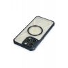 Apple iPhone 12 Pro Max Kılıf Prag Magneticsafe Kapak - Lacivert