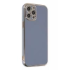 Apple iPhone 12 Pro Max Kılıf Volet Silikon - Mavi