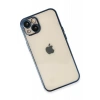 Apple iPhone 13 Kılıf Lensli Silikon - Lacivert