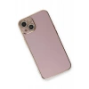 Apple iPhone 13 Kılıf Volet Silikon - Mor