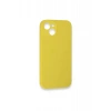 Apple iPhone 13 Mini Kılıf Lansman Legant Silikon - Sarı